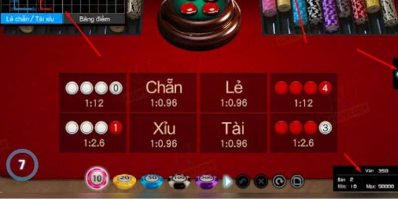 Kiểu cược xóc đĩa đổi thưởng phổ biến tại nhà cái